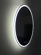 Зеркало BelBagno 70 SPC-RNG-700-LED-TCH-SND с подсветкой с голосовым управлением и подогревом-2