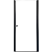Душевая дверь в нишу Parly 80 DE80B профиль Черный стекло прозрачное