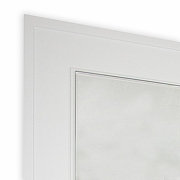 Зеркало La Fenice Cubo 100 FNC-02-CUB-B-100-80 с подсветкой Белое матовое-1