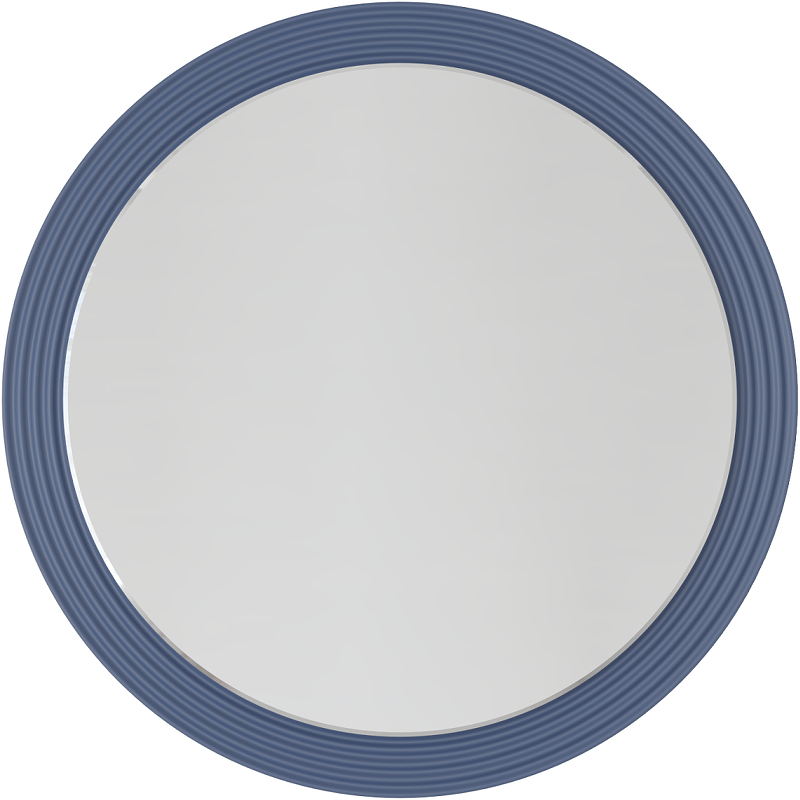 Зеркало La Fenice Terra 65 FNC-02-TER-BG-65 с подсветкой Синее матовое