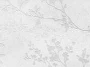 Обои Solo Grace E201500 Винил на флизелине (1,06*10) Белый/Серебряный, Листья-1