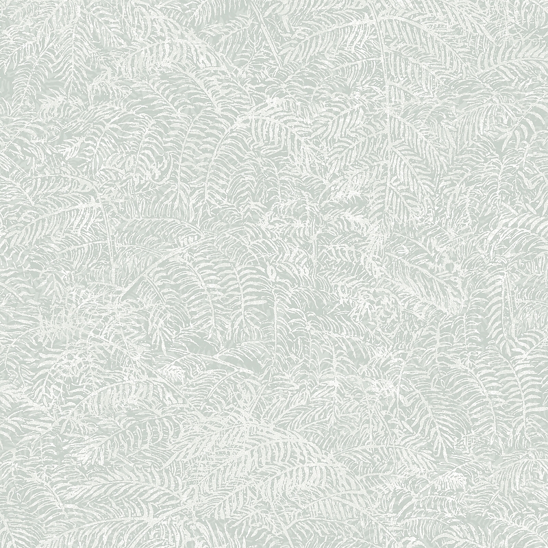 Обои Ugepa Botanique M49804 Винил на флизелине (0,53*10,05) Зеленый/Белый, Листья