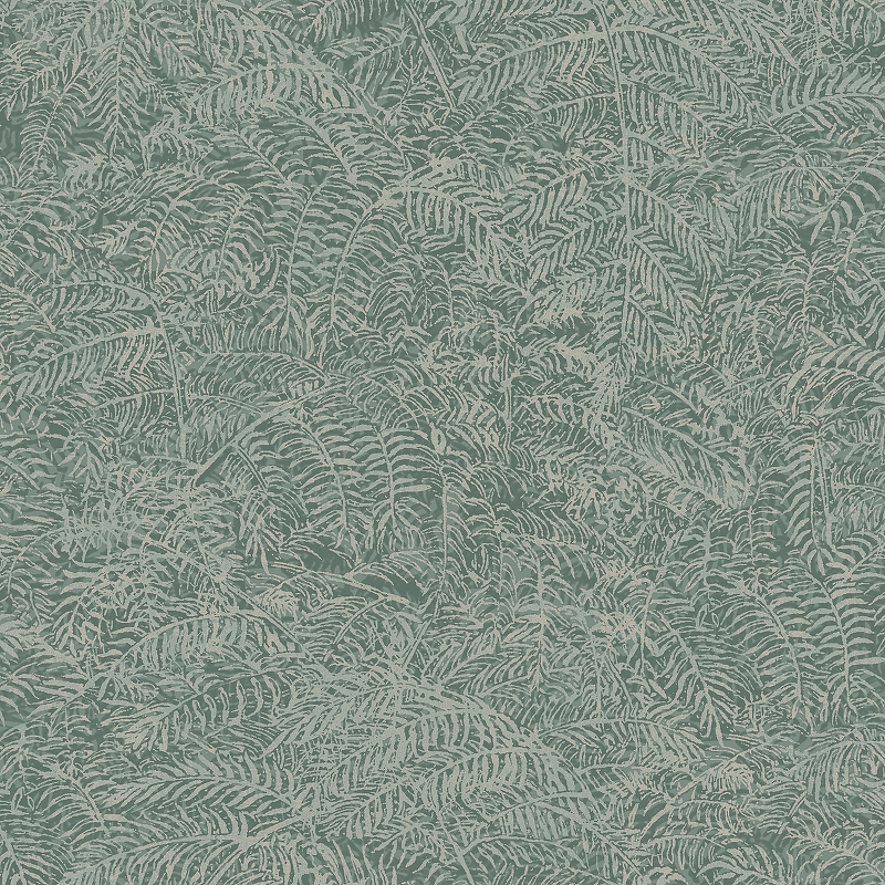 цена Обои Ugepa Botanique M49814 Винил на флизелине (0,53*10,05) Зеленый, Листья