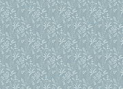 Обои Ugepa Botanique M52804 Винил на флизелине (0,53*10,05) Серый/Бирюзовый/Серебряный, Листья-1