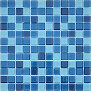 Стеклянная мозаика Caramelle mosaic Acquarelle 4 мм Crocus 29,8x29,8 см