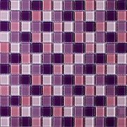 Стеклянная мозаика Caramelle mosaic Acquarelle 4 мм Lavander 29,8x29,8 см