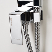 Гигиенический душ со смесителем WasserKRAFT A71138 Хром-8
