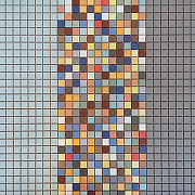 Мозаика Caramelle mosaic L Universo Cielo blu 30x30 см-2