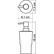 Дозатор для жидкого мыла WasserKRAFT K-C179 Белый-1