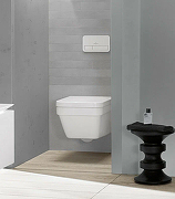 Комплект унитаза Villeroy&Boch Architectura 5685HR01 с инсталляцией ViConnect 92242700+92249061 с сиденьем Микролифт и клавишей смыва Хром глянец-14