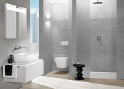 Комплект унитаза Villeroy&Boch Architectura 5685HR01 с инсталляцией ViConnect 92242700+92249061 с сиденьем Микролифт и клавишей смыва Хром глянец-16