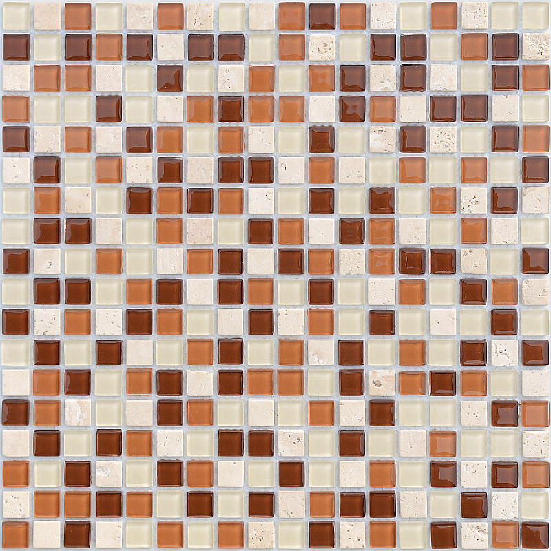 Мозаика Caramelle mosaic Naturelle 4 мм Baltica 30,5x30,5 см