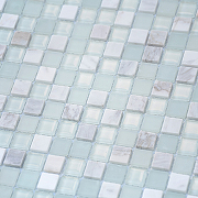 Мозаика Caramelle mosaic Naturelle 4 мм Mont Blanc 30,5x30,5 см-1