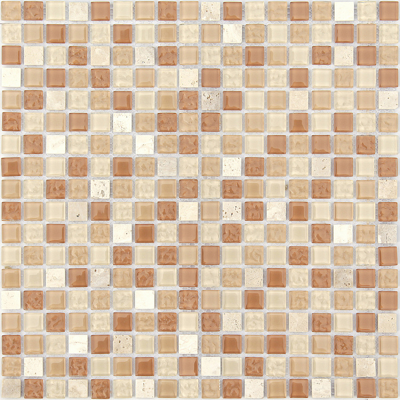 Мозаика Caramelle mosaic Naturelle 4 мм Olbia 30,5x30,5 см
