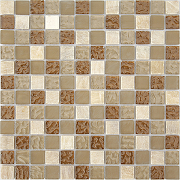 Мозаика Caramelle mosaic Naturelle 8 мм Amber 30x30 см