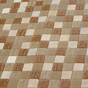 Мозаика Caramelle mosaic Naturelle 8 мм Amber 30x30 см-1