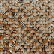 Мозаика Caramelle mosaic Naturelle 8 мм Klondike 30,5x30,5 см