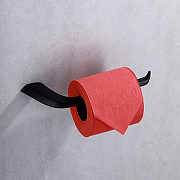 Держатель туалетной бумаги Abber Nord AA1531B Черный матовый-1