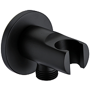 Гигиенический душ со смесителем WasserKRAFT A07436 Черный матовый-2