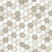 Мозаика Caramelle mosaic Pietrine Hexagonal Pietra Mix 3 MAT hex 28,5x30,5 см-1