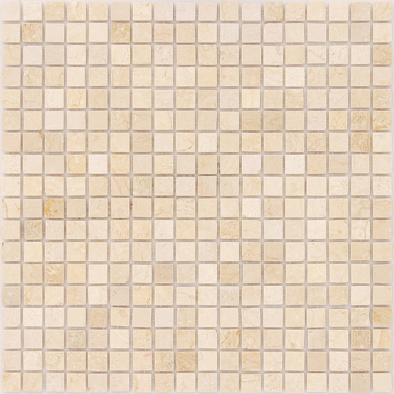 Мозаика Caramelle mosaic Pietrine 4 мм Botticino POL 30,5x30,5 см
