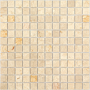 Мозаика Caramelle mosaic Pietrine 4 мм Botticino POL 29,8x29,8 см