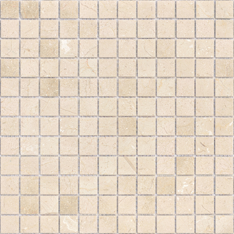 Мозаика Caramelle mosaic Pietrine 4 мм Crema Marfil POL 29,8x29,8 см