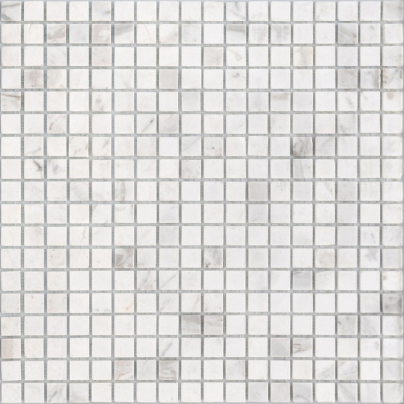 Мозаика Caramelle mosaic Pietrine 4 мм Dolomiti bianco POL 30,5x30,5 см
