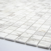 Мозаика Caramelle mosaic Pietrine 4 мм Dolomiti bianco MAT 29,8x29,8 см-1