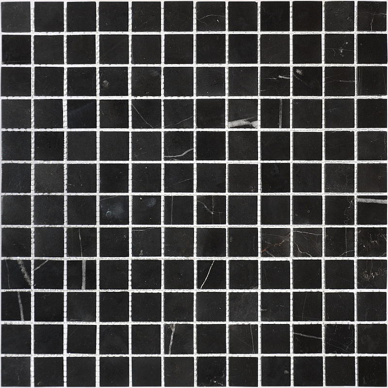 Мозаика Caramelle mosaic Pietrine 4 мм Nero Oriente POL 29,8x29,8 см