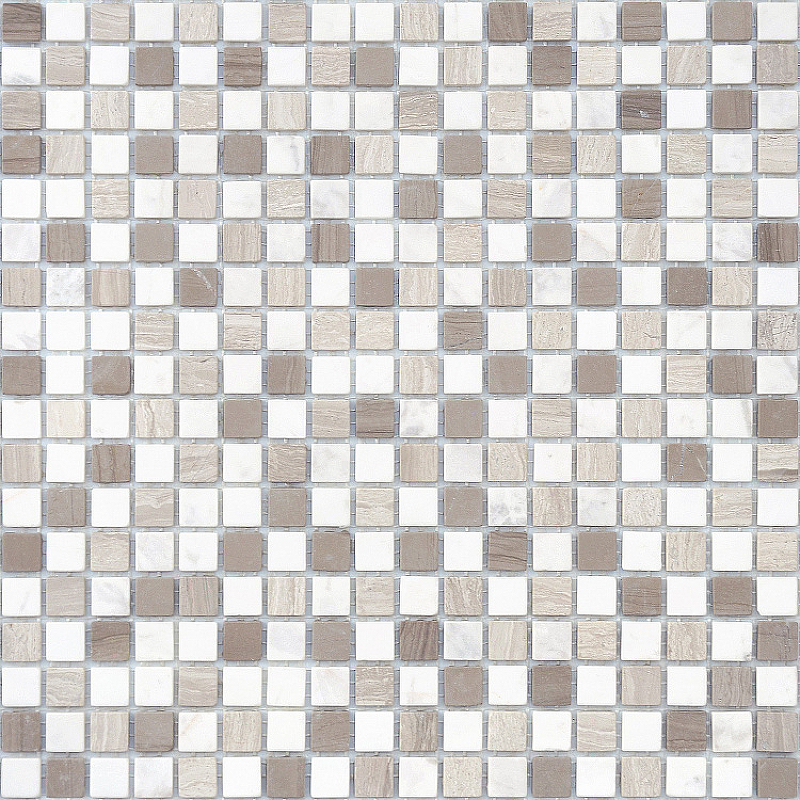 Мозаика Caramelle mosaic Pietrine 4 мм Pietra Mix 3 MAT 30,5x30,5 см