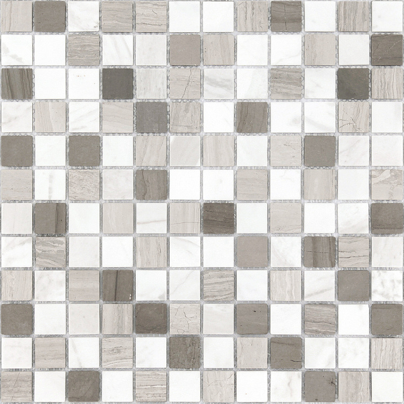 Мозаика Caramelle mosaic Pietrine 4 мм Pietra Mix 3 MAT 29,8x29,8 см