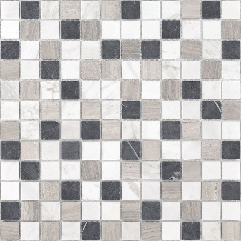Мозаика Caramelle mosaic Pietrine 4 мм Pietra Mix 4 MAT 29,8x29,8 см мозаика caramelle mosaic pietrine 7 мм pietra mix 1 pol 30 5x30 5 см
