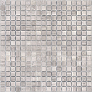 Мозаика Caramelle mosaic Pietrine 4 мм Travertino Silver MAT 30,5x30,5 см