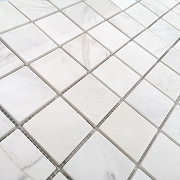 Мозаика Caramelle mosaic Pietrine 7 мм Dolomiti bianco POL 30,5x30,5 см-1