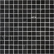 Мозаика Caramelle mosaic Pietrine 7 мм Nero oriente POL 29,8x29,8 см