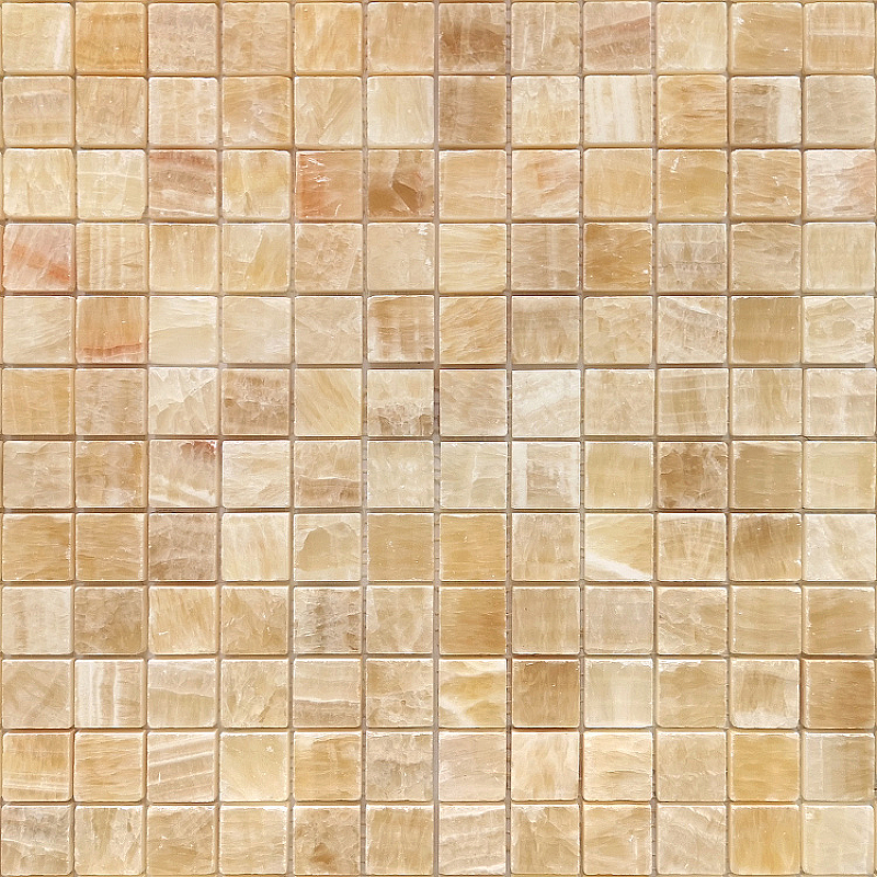 Мозаика Caramelle mosaic Pietrine 7 мм Onice beige POL 29,8x29,8 см