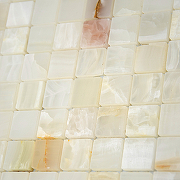 Мозаика Caramelle mosaic Pietrine 7 мм Onice Jade Bianco POL 29,8x29,8 см-1