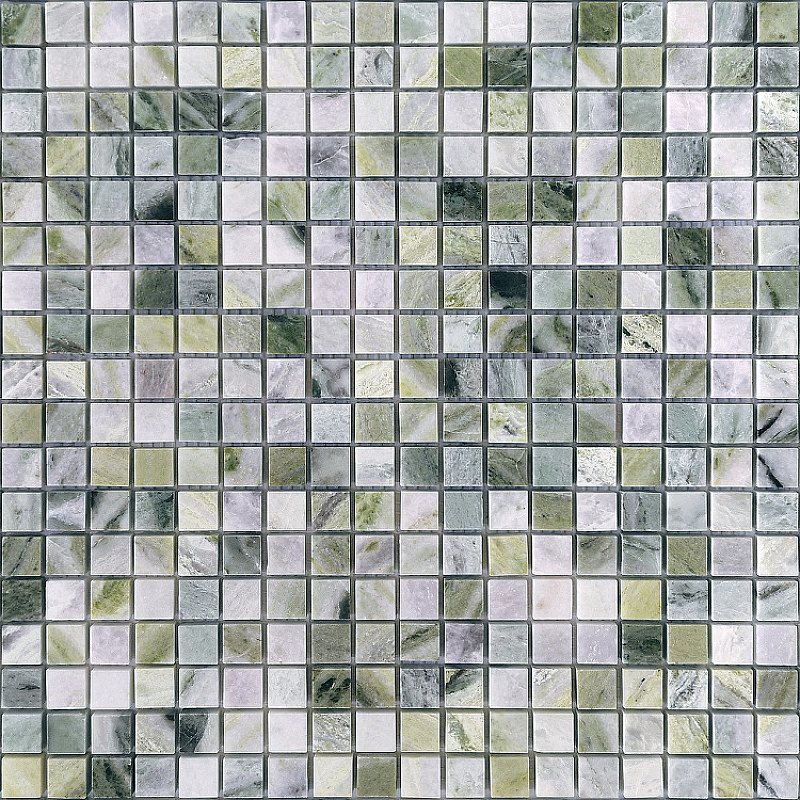Мозаика Caramelle mosaic Pietrine 7 мм Onice Verde oliva POL 30,5x30,5 см герметик oliva акцент 136 орех 7 кг