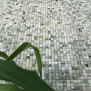 Мозаика Caramelle mosaic Pietrine 7 мм Onice Verde oliva POL 30,5x30,5 см-2