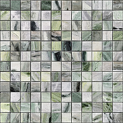Мозаика Caramelle mosaic Pietrine 7 мм Onice Verde oliva POL 29,8x29,8 см