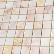 Мозаика Caramelle mosaic Pietrine 7 мм Ragno rosso POL 29,8x29,8 см-1