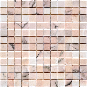 Мозаика Caramelle mosaic Pietrine 7 мм Rosa Salmone POL 29,8x29,8 см