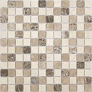 Мозаика Caramelle mosaic Pietrine 7 мм Pietra Mix 1 MAT 30,5x30,5 см