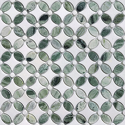Мозаика Caramelle mosaic Pietrine 7 мм Pietra Mix 5 traforato POL 29,6x29,6 см