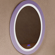 Зеркало Abber Stein 60 AS6601Violett с подсветкой с многофункциональной панелью