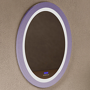 Зеркало Abber Stein 60 AS6601Violett с подсветкой с многофункциональной панелью-1