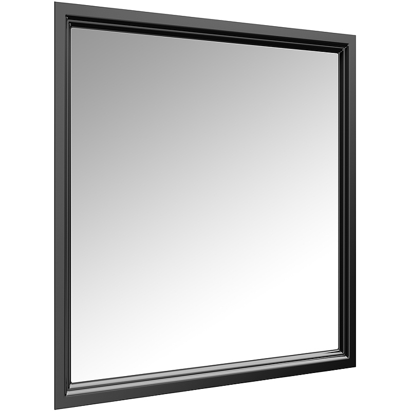 Зеркало Kerama Marazzi Pompei 80 PO.mi.80\BLK с подсветкой Черное глянцевое с бесконтактным выключателем зеркало bond loft 60x120 m35ze 60120 с подсветкой черное глянцевое с бесконтактным выключателем