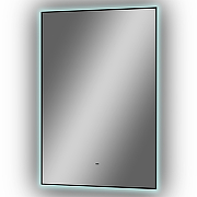 Зеркало Континент Amer 600х1000 ЗЛП1526 с подсветкой Черное с бесконтактным выключателем-3