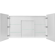 Зеркальный шкаф Aquaton Лондри 120 1A267402LH010 Белый глянцевый-1